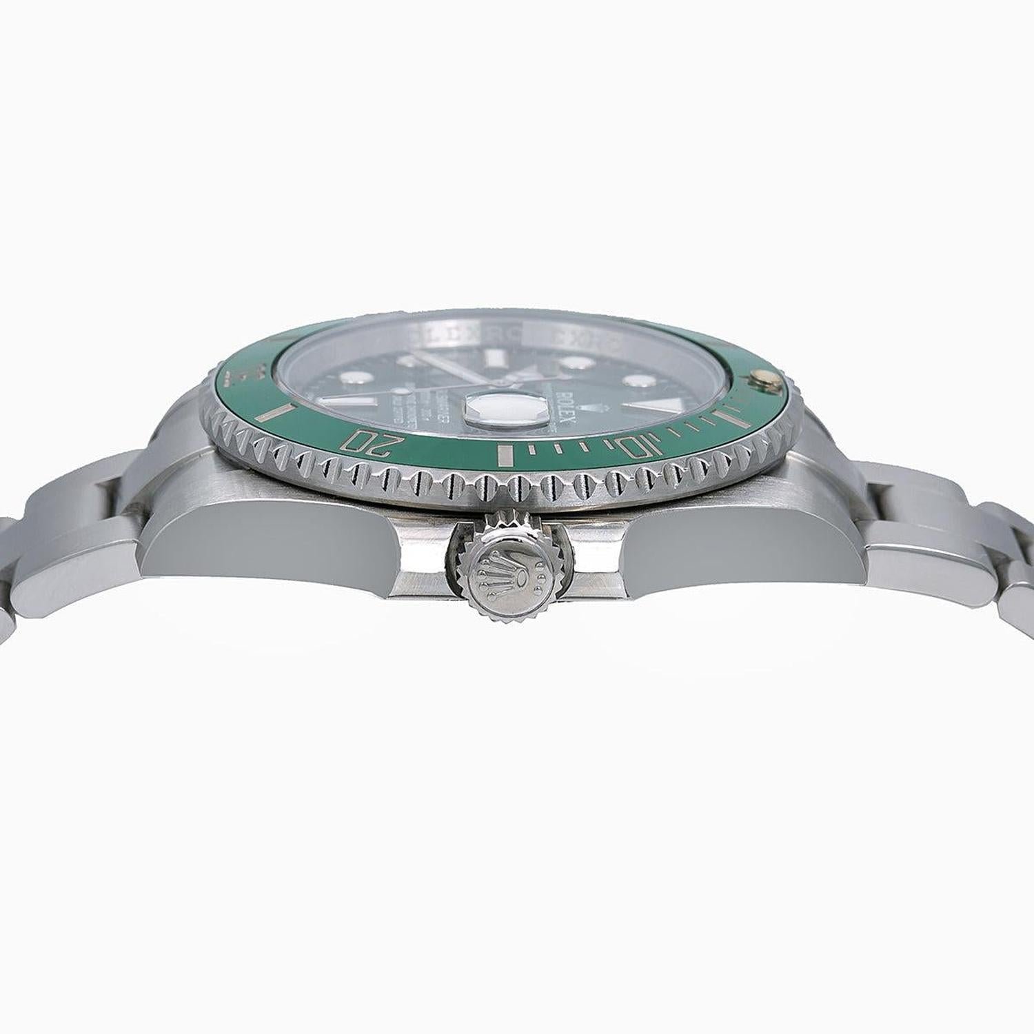 rolex submariner date 40mm 116610lv hulk green dial green ceramic bezel stainless steel oyster bracelet rolex submariner date 40mm 116610lv hulk green dial green ceramic bezel stainless steel oyster bracelet