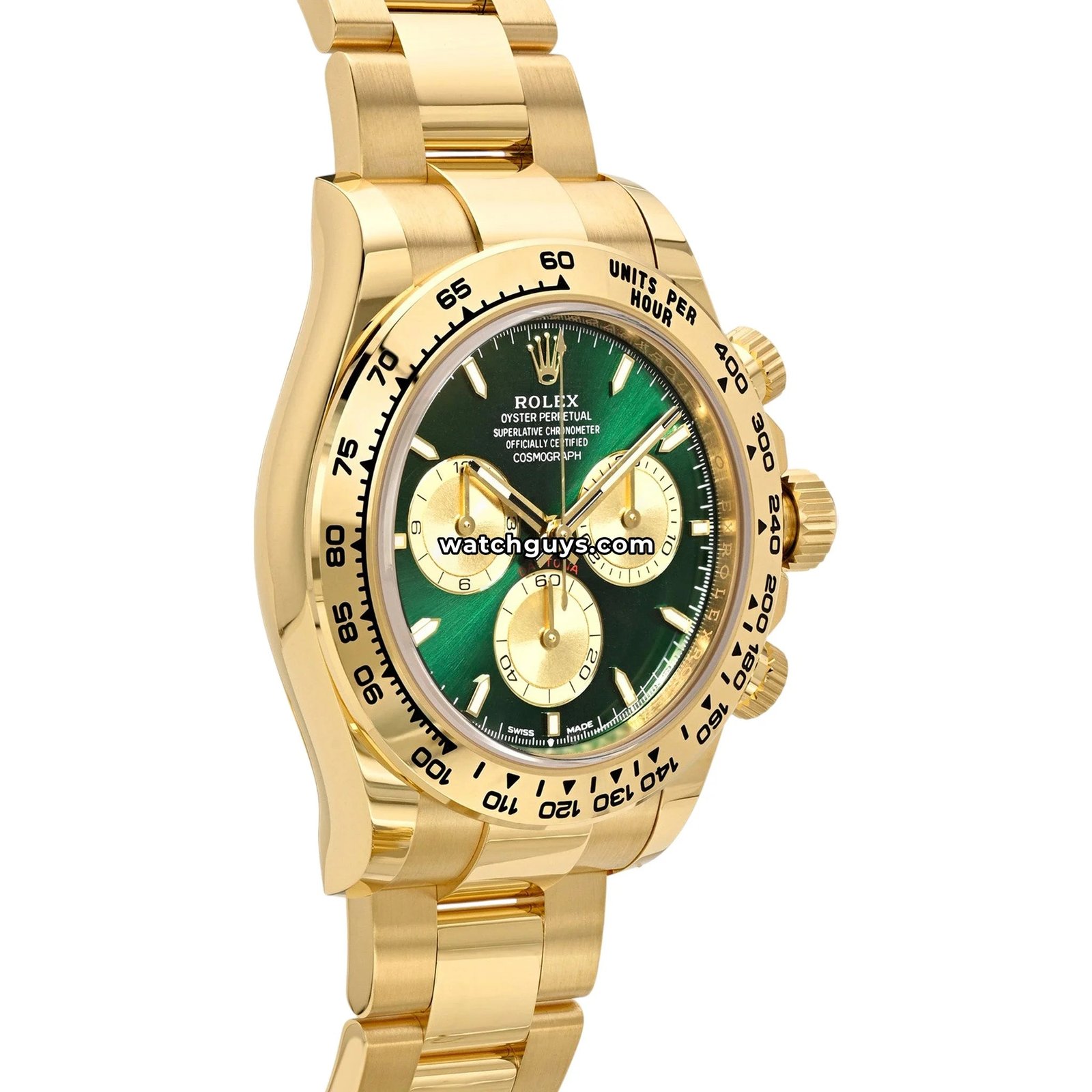 rolex daytona 126508 john mayer 2.0 green