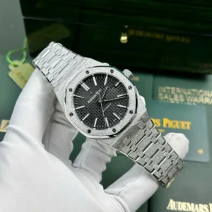 dong ho audemars piguet replica 11 royal oak frosted gold 15410bc mat den nha may aps 41mm 8 1.webp