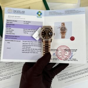 dong ho che tac rolex day date boc vang dinh kim cuong moissanite baguette 36mm 11 1.jpg