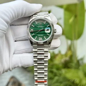 dong ho rolex che tac day date mat so da khong tuoc xanh 40mm 4 1.webp