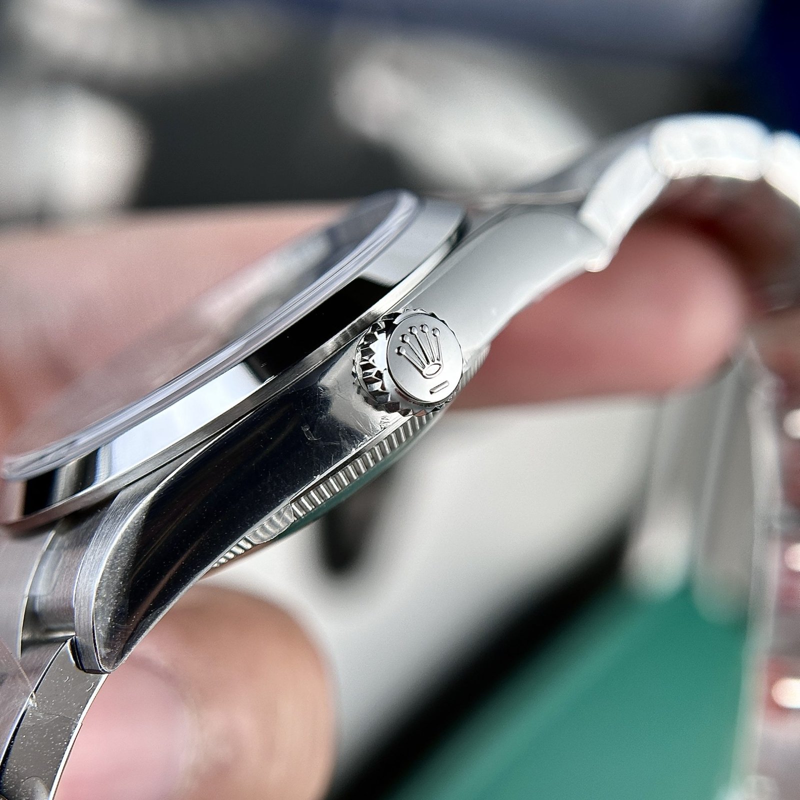 rolex super clone watch explorer 214270 black dial metal wire 39mm rolex super clone watch explorer 214270 black dial metal wire 39mm