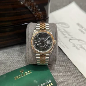 dong ho rolex datejust 126231 day demi mat wimbledon vs factory 36mm 2 1.webp