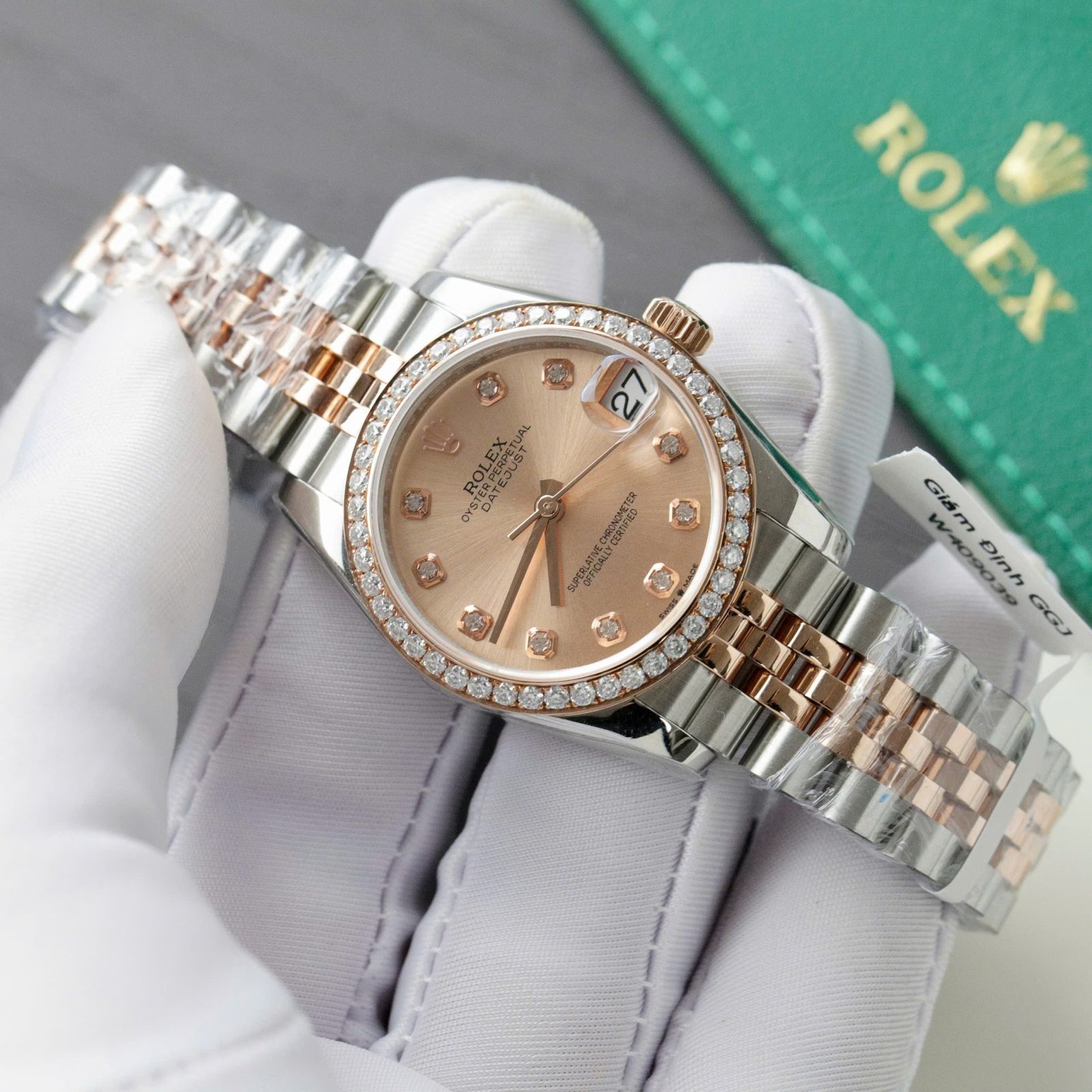 rolex datejust super clone watch custom moissanite diamonds hong kong 31mm rolex datejust super clone watch custom moissanite diamonds hong kong 31mm