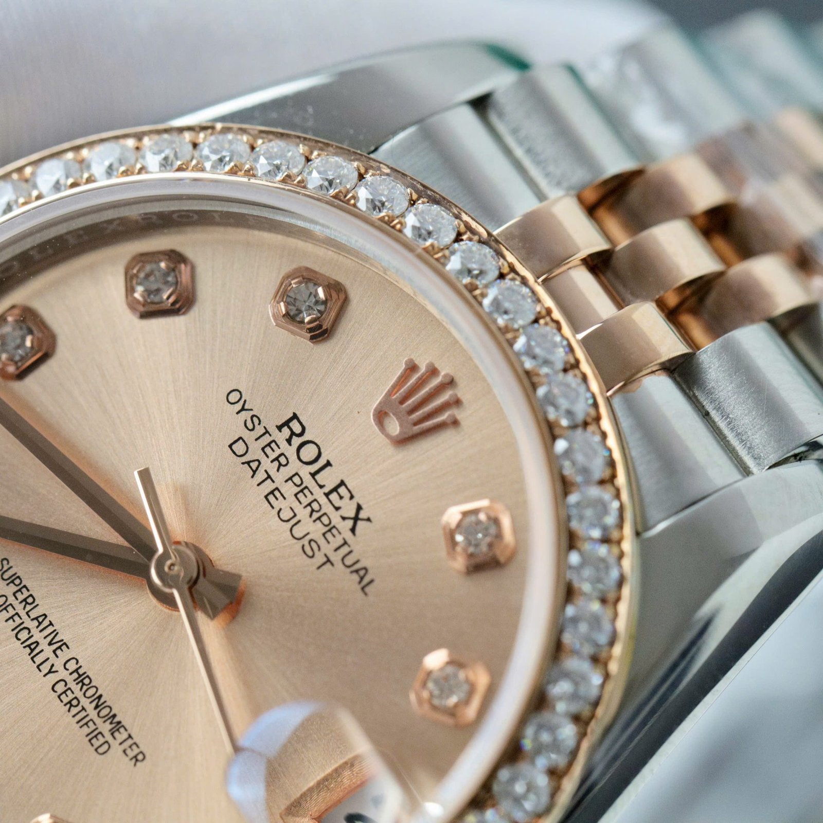 rolex datejust super clone watch custom moissanite diamonds hong kong 31mm rolex datejust super clone watch custom moissanite diamonds hong kong 31mm