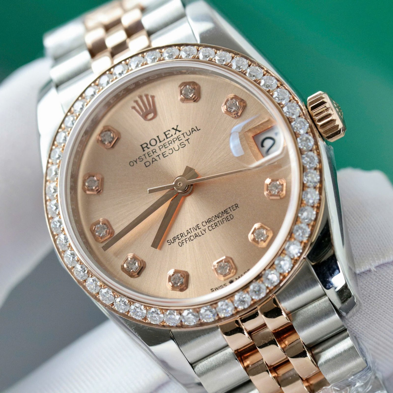rolex datejust super clone watch custom moissanite diamonds hong kong 31mm rolex datejust super clone watch custom moissanite diamonds hong kong 31mm