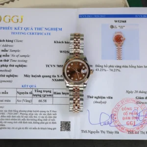 dong ho rolex datejust lady che tac boc vang that mat chocolate nha may gm 28mm 2 1.webp