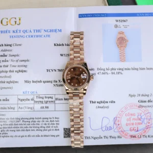 dong ho rolex datejust nu che tac boc vang that mat chocolate nha may gm 28mm 1 1.webp