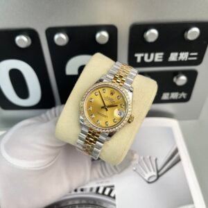 dong ho rolex datejust nu dinh da mat vang champagne ew factory 31mm 3 1.jpg