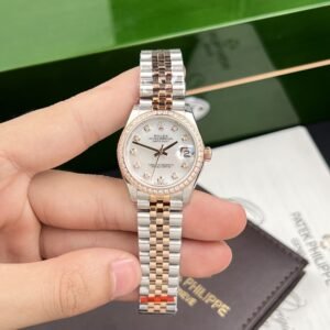 dong ho rolex datejust nu dinh da mat xa cu demi rose ewf 31mm 5 1.jpg