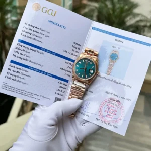 dong ho rolex day date 128235 coc so do kim cuong moissanite trong luong 158gram qf 36mm 6 1.webp