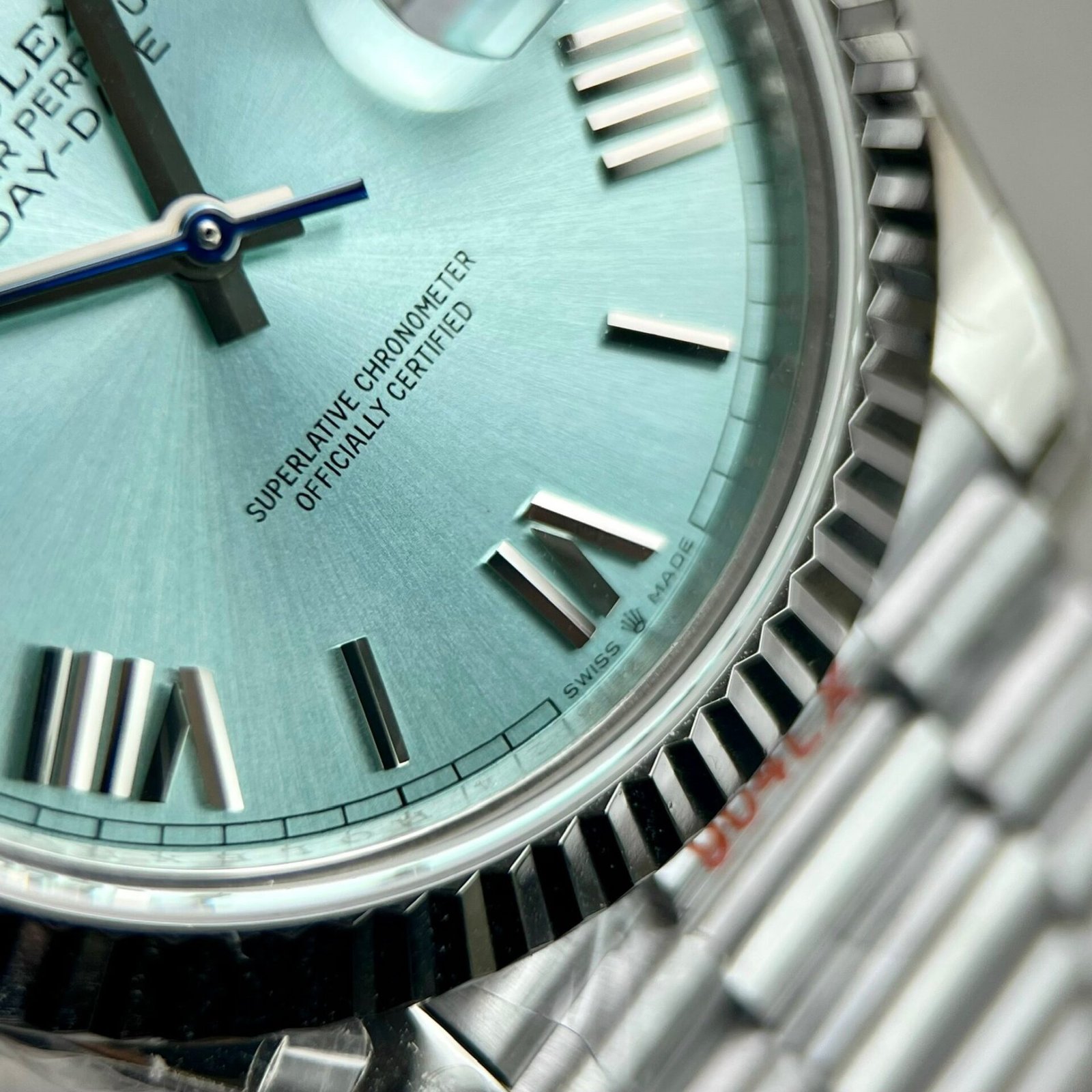 rolex day date 228236 super clone 11 watch ice blue dial gm factory 40mm rolex day date 228236 super clone 11 watch ice blue dial gm factory 40mm