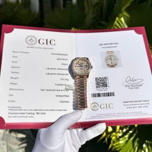 dong ho rolex day date che tac boc vang dinh kim cuong moissanite baguette hong kong 40mm 1 1.jpg