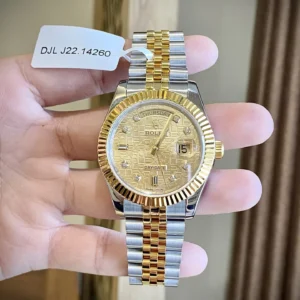 dong ho rolex day date che tac boc vang that mat vi tinh 40mm 2 1.webp