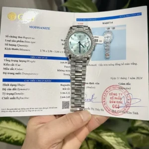dong ho rolex day date mat xanh bang coc so arabic nha may gm 40mm 3 1.webp