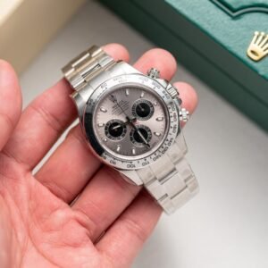 dong ho rolex daytona cosmograph 116509 replica 11 mat xam clean factory 40mm 2 1.jpg