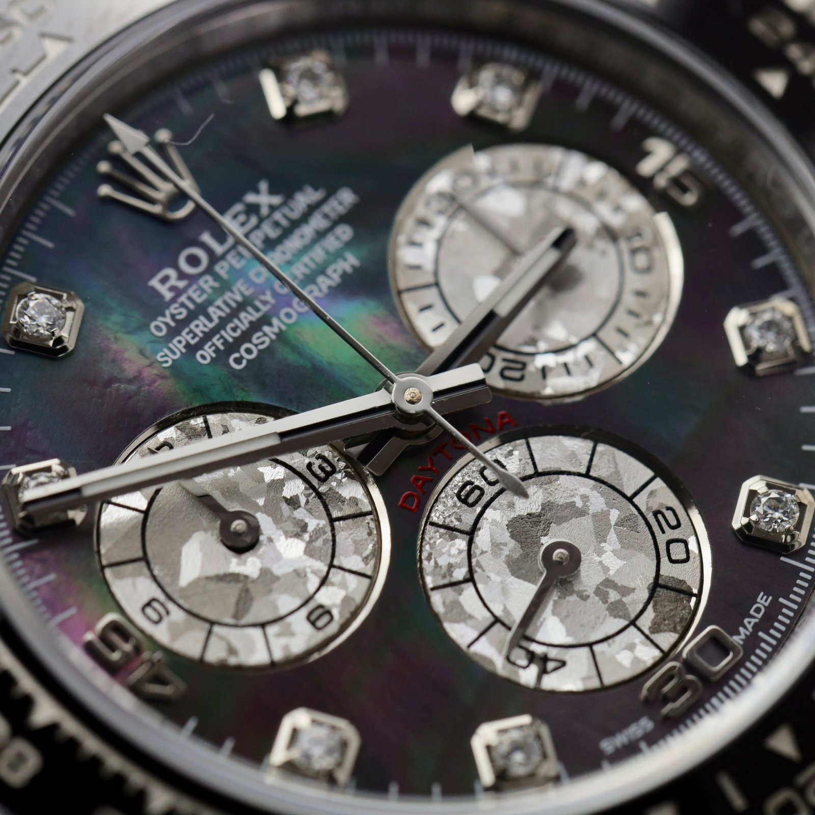 rolex super clone watch daytona dial mother of pearl & moissanite diamonds custom 40mm rolex super clone watch daytona dial mother of pearl & moissanite diamonds custom 40mm