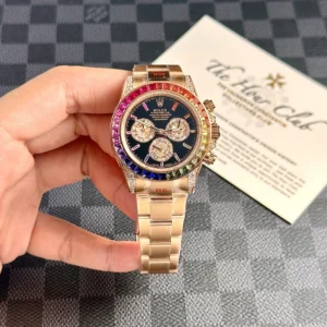 dong ho rolex daytona rainbow replica 11 cao cap nha may noob 40mm 1 1.webp