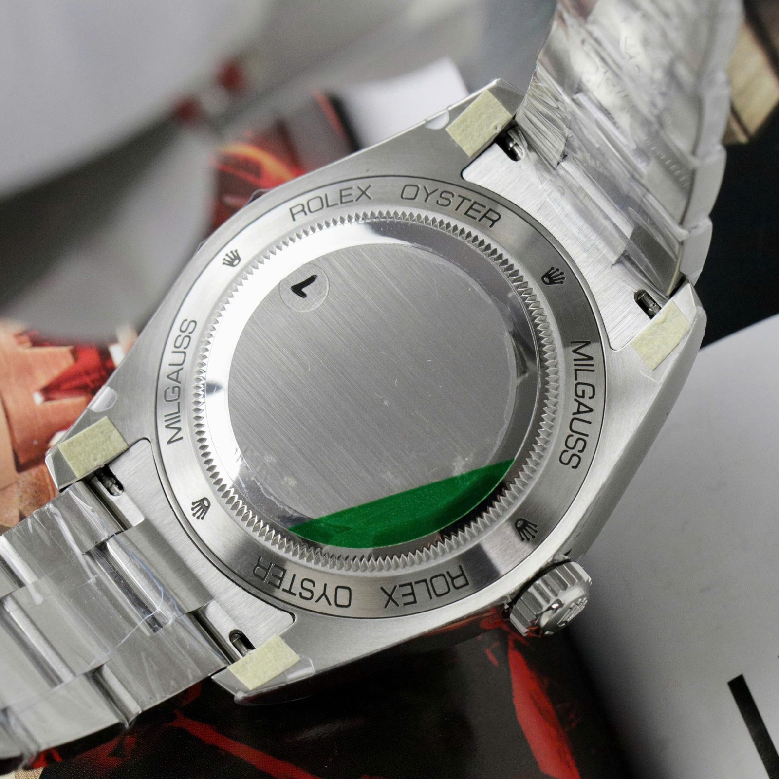 rolex milgauss 116400gv super clone watch oyster strap vs factory 40mm rolex milgauss 116400gv super clone watch oyster strap vs factory 40mm