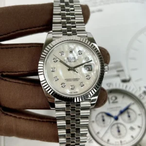 dong ho rolex nam rep 11 do mat xa cu coc moissanite datejust 41mm 4 1.webp