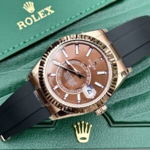 dong ho rolex replica 11 sky dweller 336235 mat chocolate 42mm 7 1.jpg