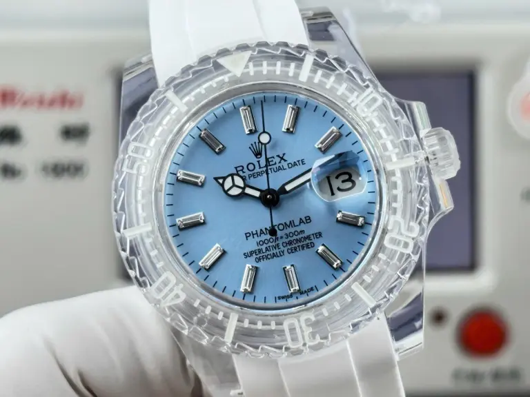 rolex submariner phantomlab ice blue dial swiss automatic movement 40mm rolex submariner phantomlab ice blue dial swiss automatic movement 40mm