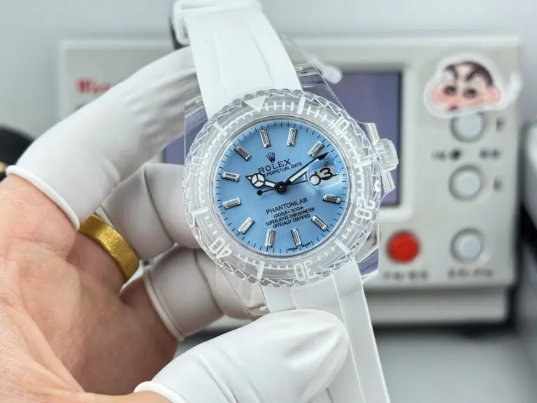 rolex submariner phantomlab ice blue dial swiss automatic movement 40mm rolex submariner phantomlab ice blue dial swiss automatic movement 40mm