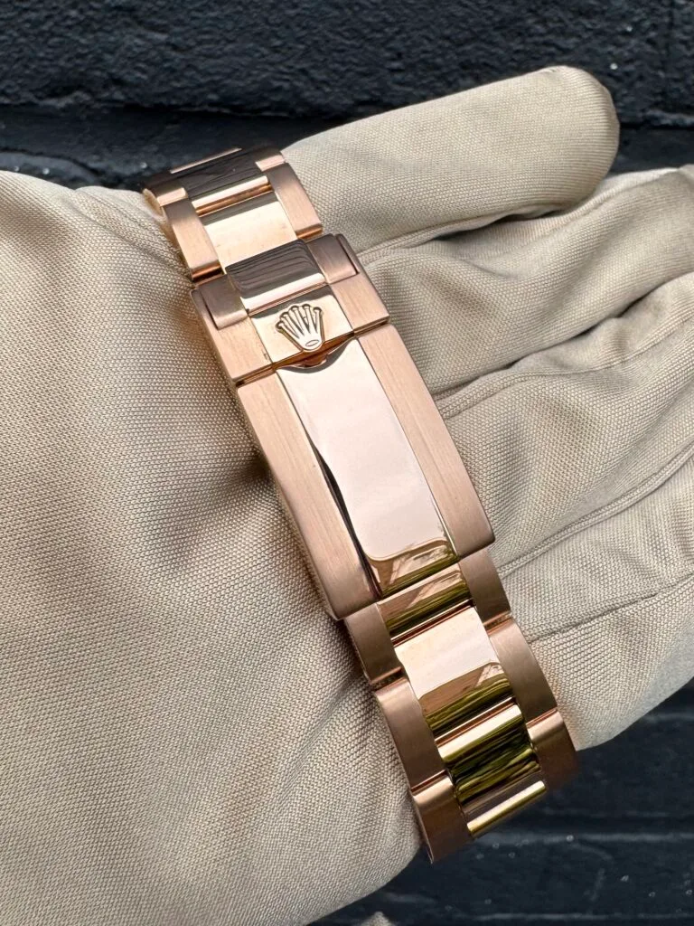 daytona 116505 904l rg vf 1:1 best edition rg dial black subdial stick marker on 904l rg bracelet dd4130 super clone daytona 116505 904l rg vf 1:1 best edition rg dial black subdial stick marker on 904l rg bracelet dd4130 super clone