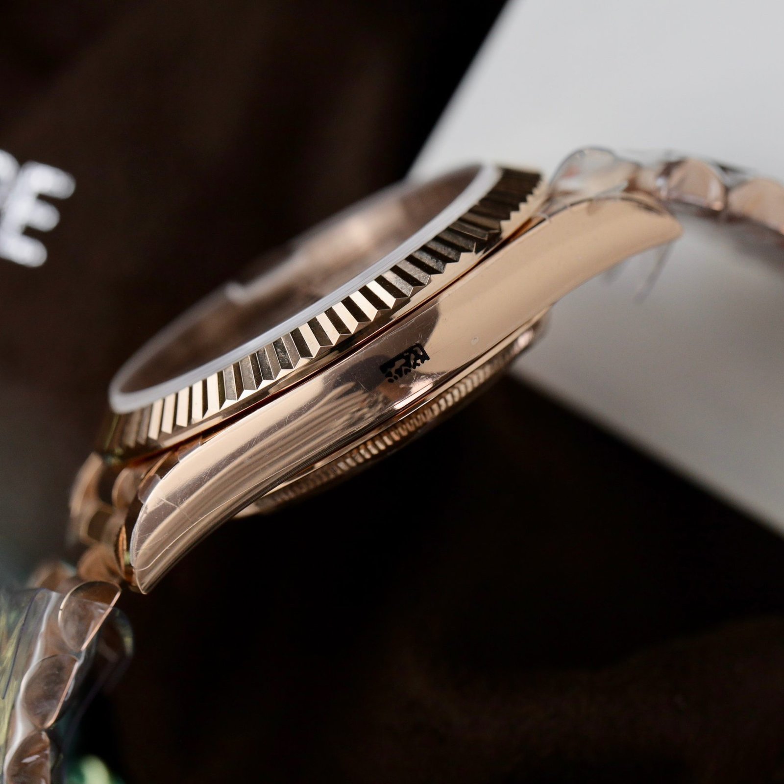 rolex super clone watch day date 228235 lava dial weight 185 grams qf factory 40mm rolex super clone watch day date 228235 lava dial weight 185 grams qf factory 40mm