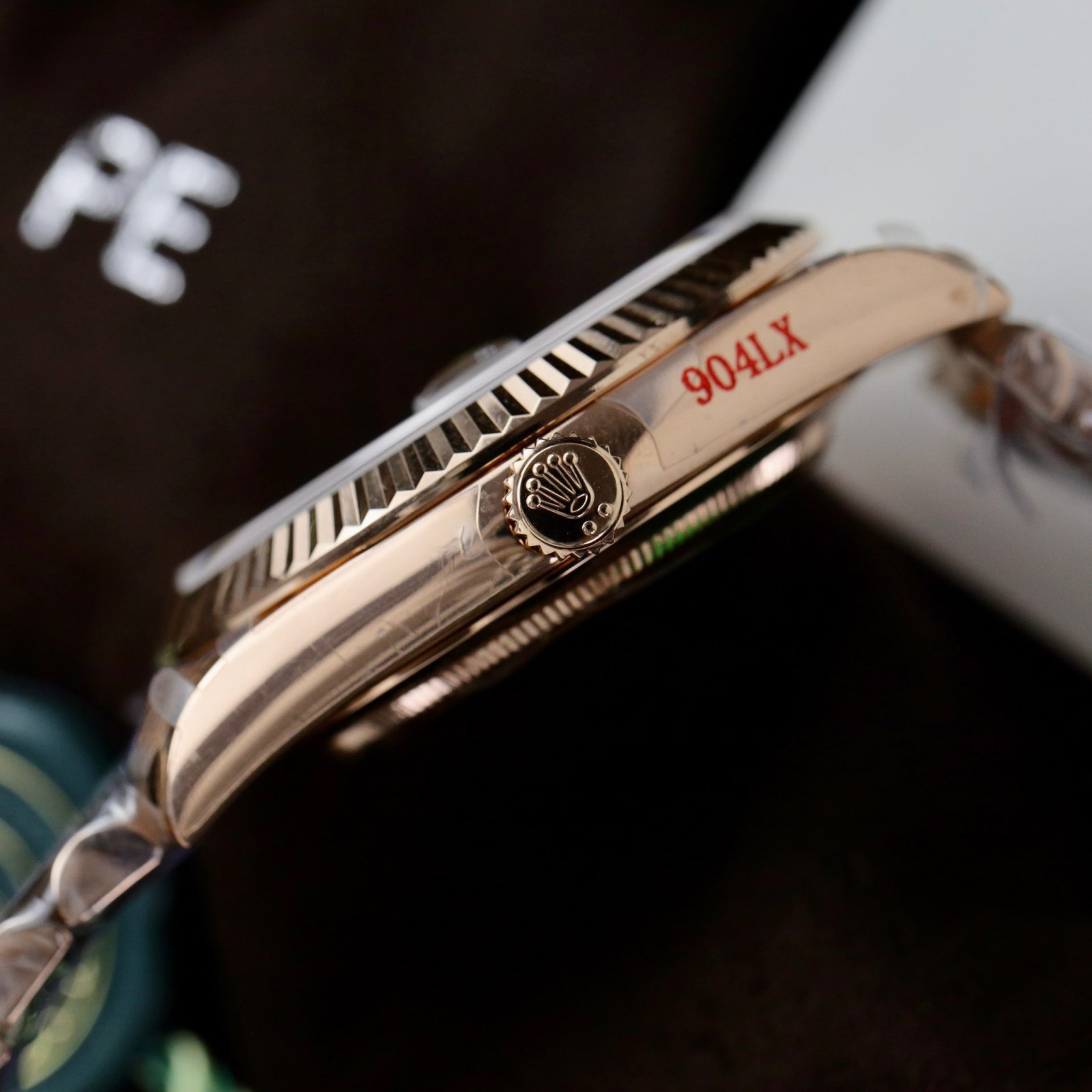 rolex super clone watch day date 228235 lava dial weight 185 grams qf factory 40mm rolex super clone watch day date 228235 lava dial weight 185 grams qf factory 40mm