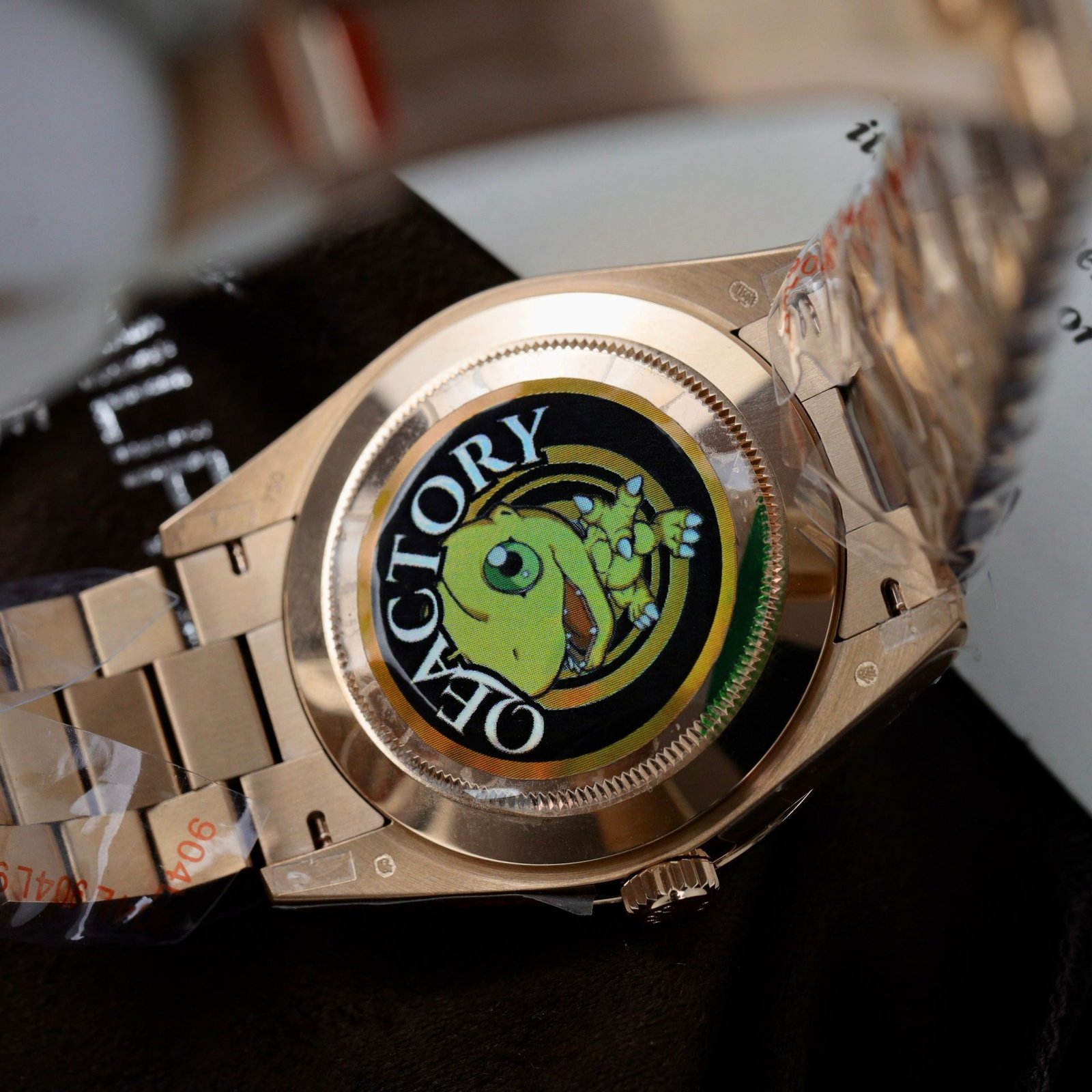 rolex super clone watch day date 228235 lava dial weight 185 grams qf factory 40mm rolex super clone watch day date 228235 lava dial weight 185 grams qf factory 40mm